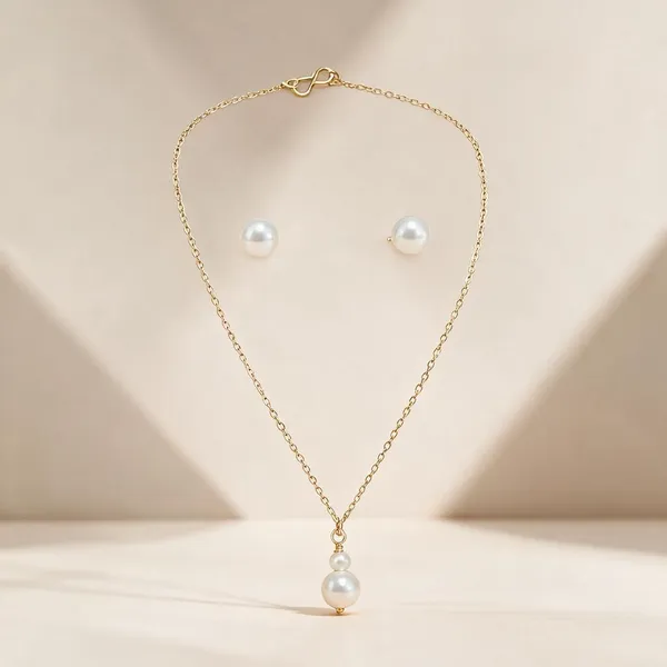 Golden_Stainless_Steel_Necklace_With_Earing_For_Women