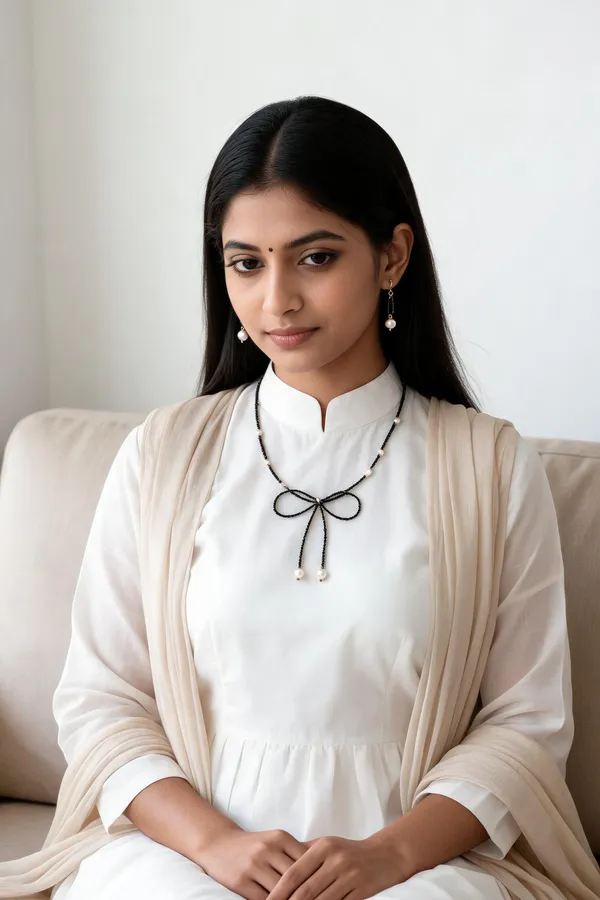 Black_Stainless_Steel_Necklace_With_Earing_For_Women