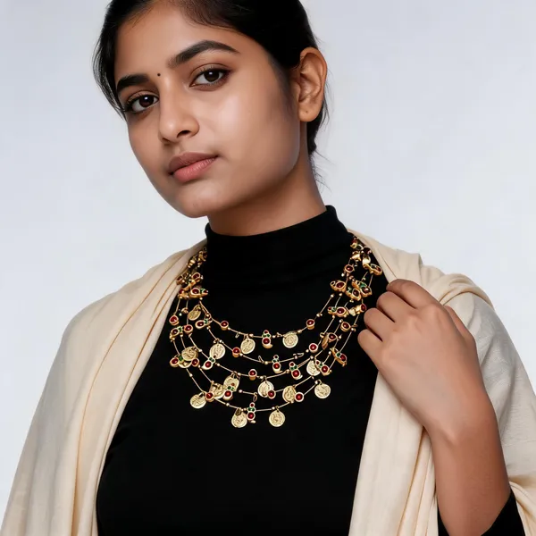 Golden_Stainless_Steel_Necklace_For_Women