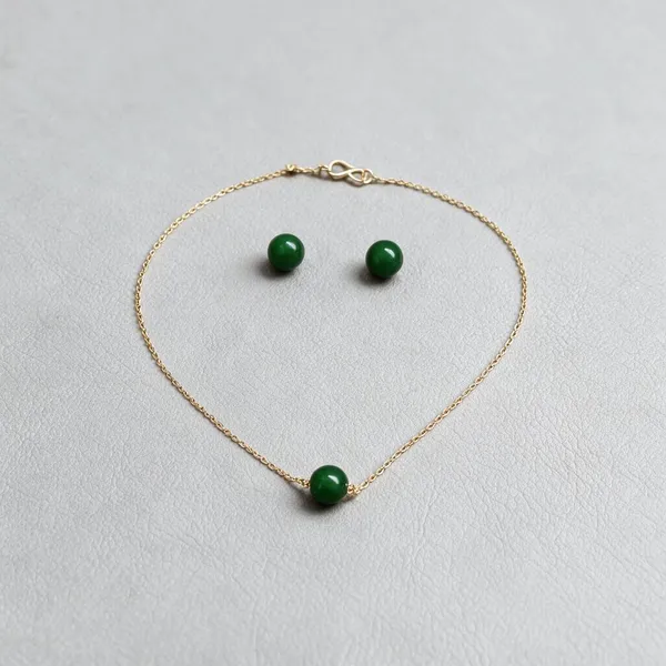 Golden_Stainless_Steel_Necklace_With_Earing_For_Women