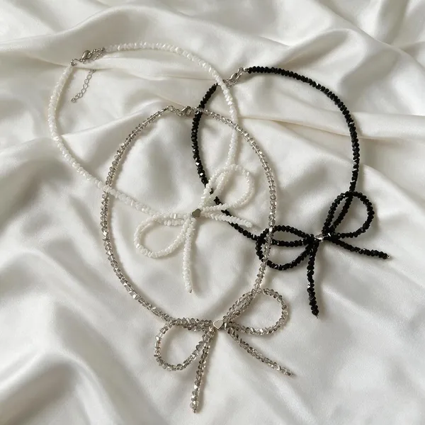 Black_&_Off_White_Stainless_Steel_Necklace_For_Women_Set_Of_3
