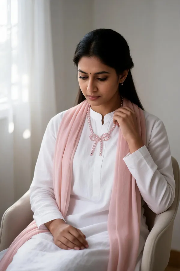 Pink_Pearls_And_Stones_Necklace_For_Women