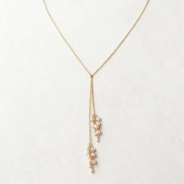 Golden_Pearls_And_Stones_Necklace_For_Women