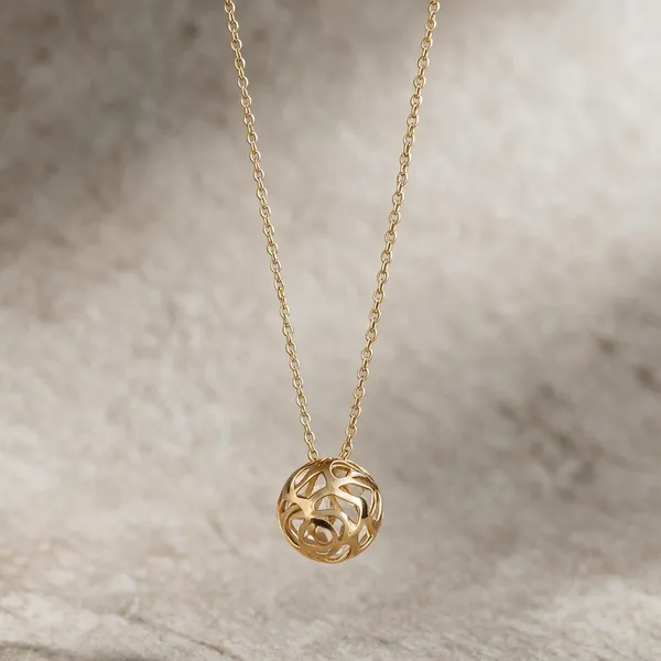 Golden_Stainless_Steel_Necklace_For_Women