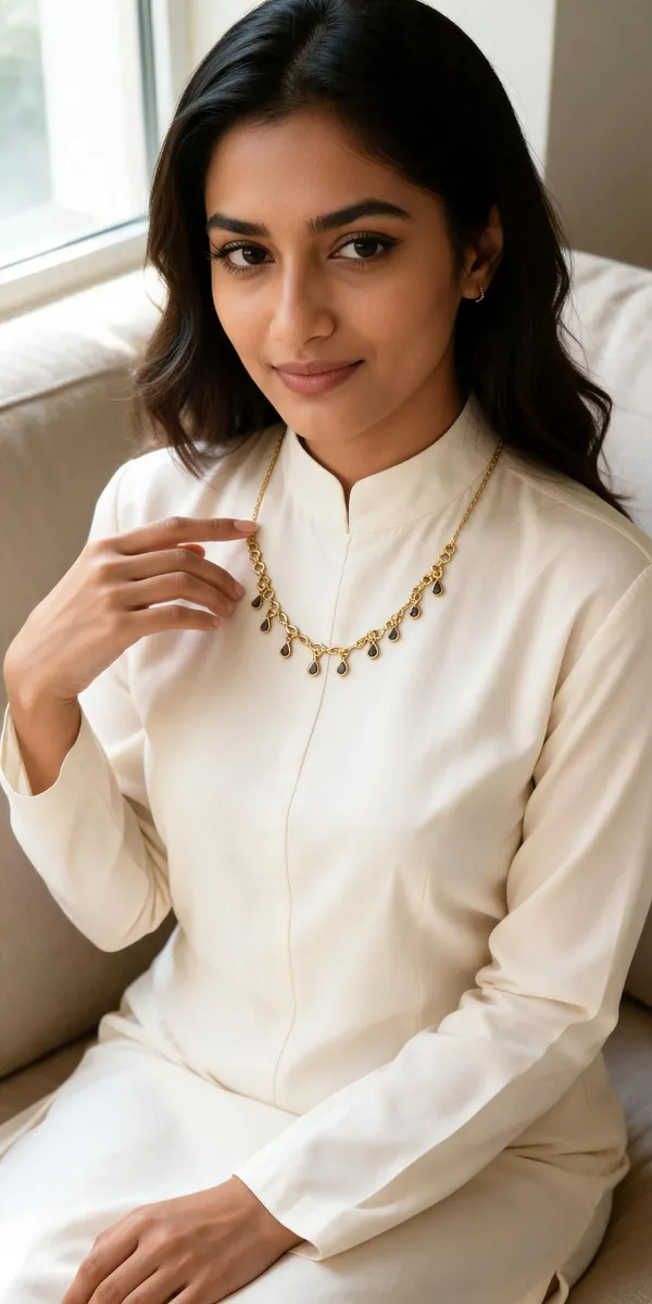 Golden_Stainless_Steel_Necklace_For_Women