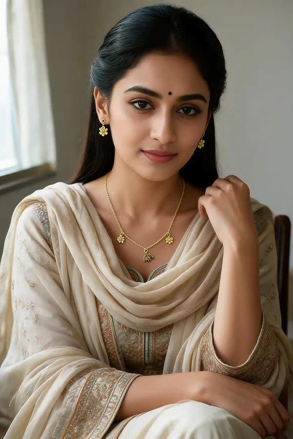 Golden_Stainless_Steel_Necklace_With_Earing_For_Women
