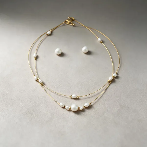 Golden_Stainless_Steel_Necklace_With_Earing_For_Women