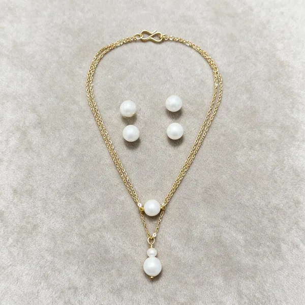 Golden_Stainless_Steel_Necklace_With_Earing_For_Women