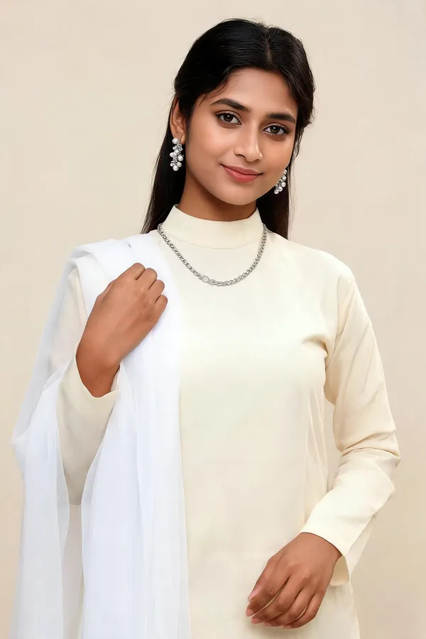 Silver_Stainless_Steel_Necklace_With_Earing_For_Women