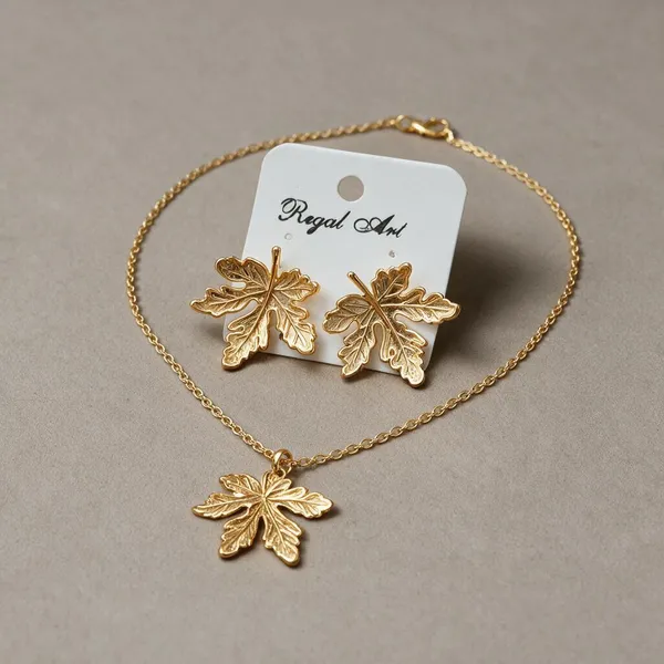 Golden_Stainless_Steel_Necklace_With_Earing_For_Women