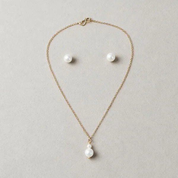 Golden_Stainless_Steel_Necklace_With_Earing_For_Women