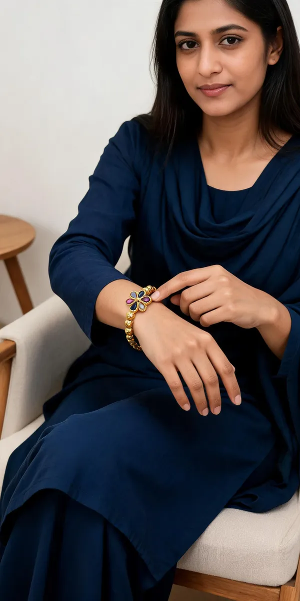 Golden_Stainless_Steel_Bracelet_For_Women