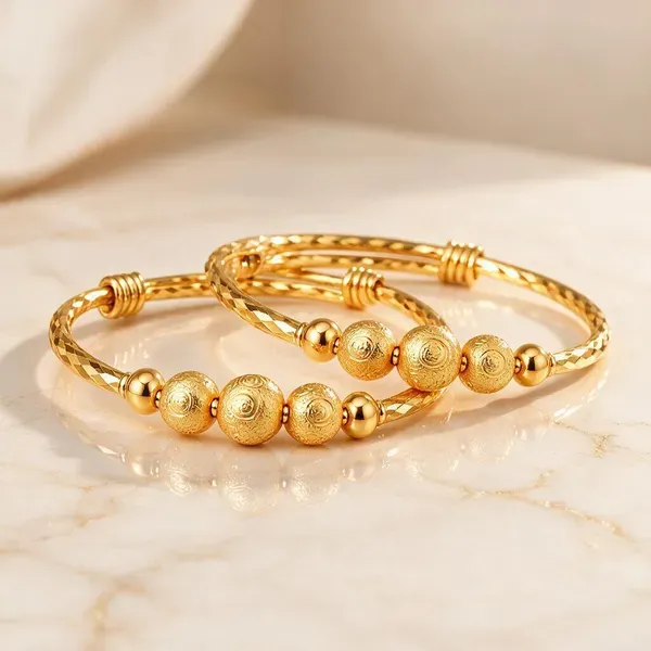 Golden_Stainless_Steel_Bangles_For_Women_Pack_Of_2