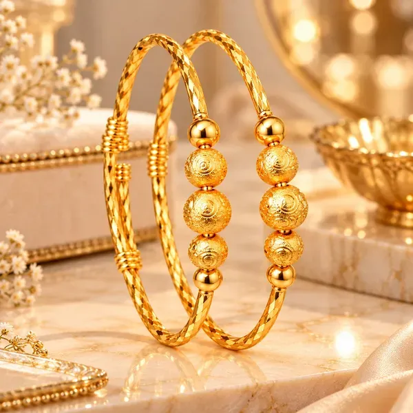 Golden_Stainless_Steel_Bangles_For_Women_Pack_Of_2