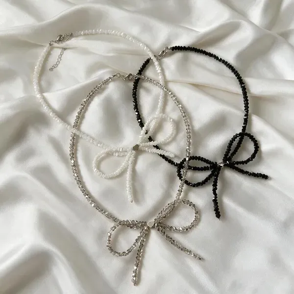 Black_Off_White_Stainless_Steel_Necklace_For_Women_Set_Of_3