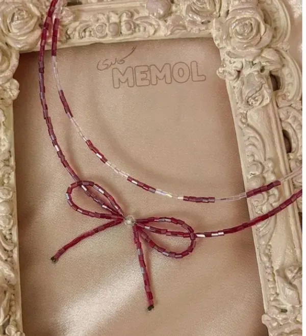 Pink_Stainless_Steel_Necklace_For_Women