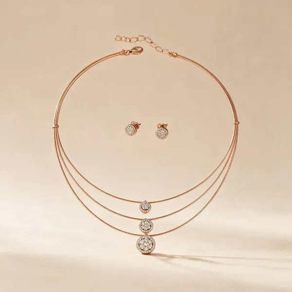 Golden_Stainless_Steel_Necklace_With_Earing_For_Women