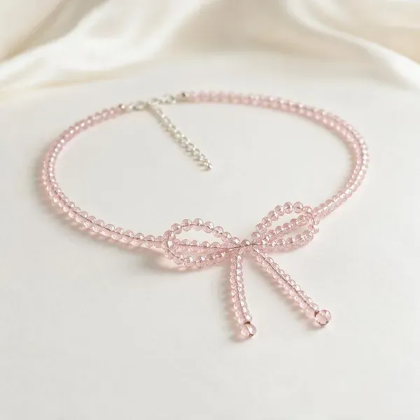 Pink_Pearls_And_Stones_Necklace_For_Women