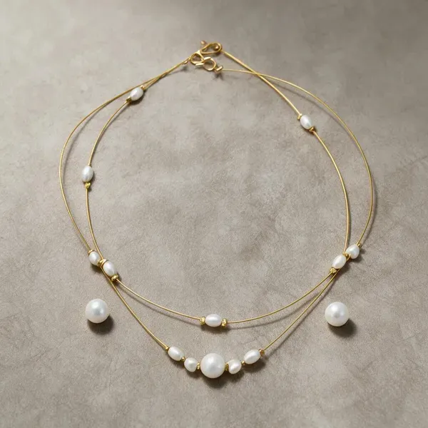 Golden_Pearls_And_Stones_Necklace_With_Earing_For_Women_Pack_Of_2
