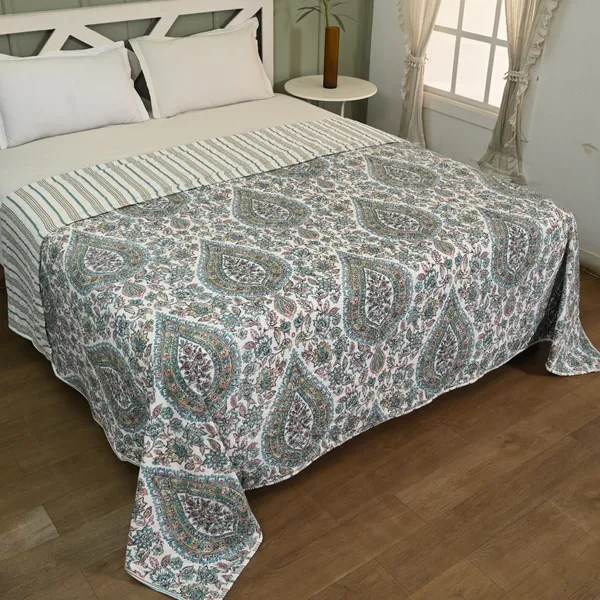 Dohar_Percale_Cotton_King_Size_Bedsheet