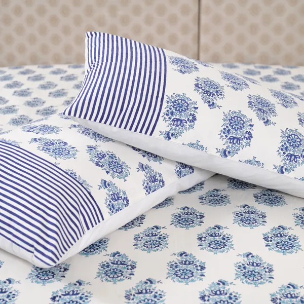 Block_Print_Percale_Cotton_King_Size_Bedsheet