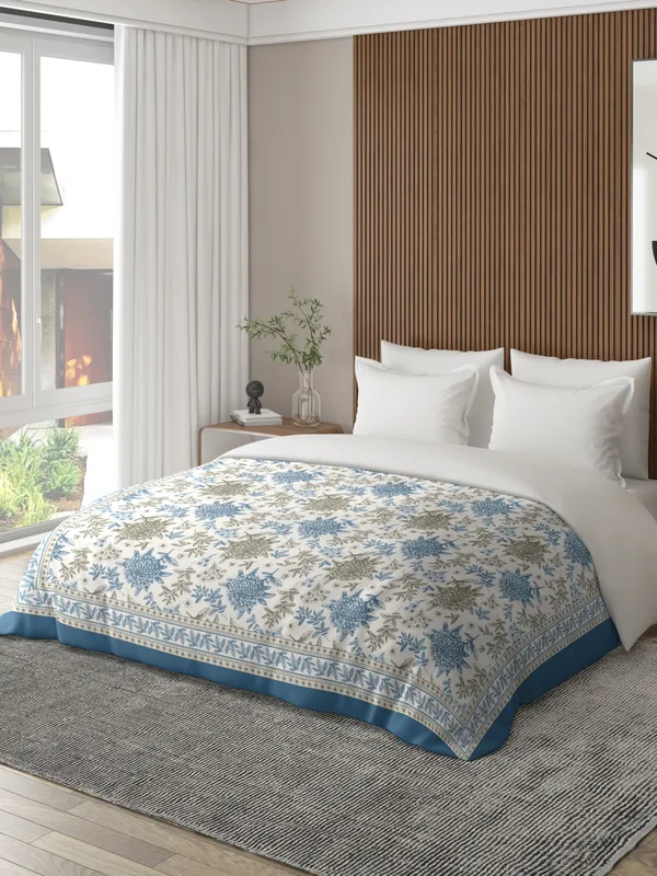 Dohar_Percale_Cotton_King_Size_Bedsheet