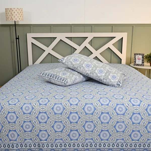 Block_Print_Percale_Cotton_King_Size_Bedsheet