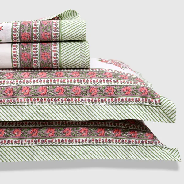 Block_Print_Percale_Cotton_King_Size_Bedsheet