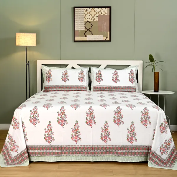 Block_Print_Percale_Cotton_King_Size_Bedsheet