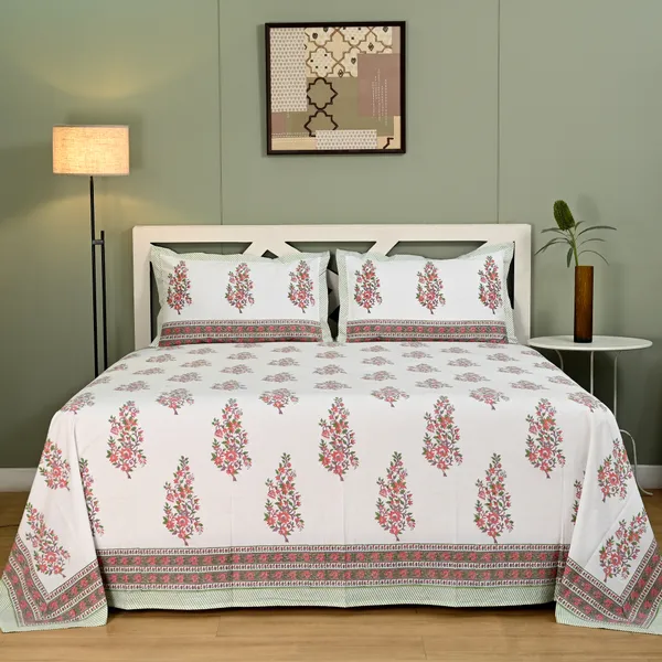 Block_Print_Percale_Cotton_King_Size_Bedsheet