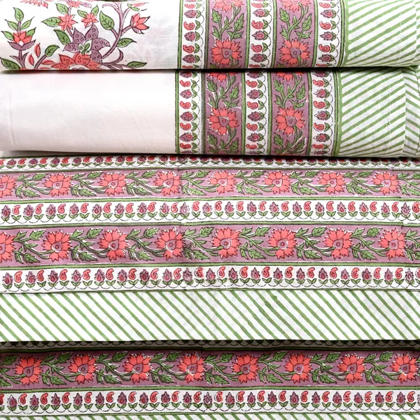 Block_Print_Percale_Cotton_King_Size_Bedsheet