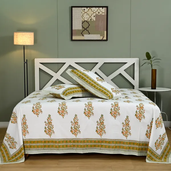 Block_Print_Percale_Cotton_King_Size_Bedsheet
