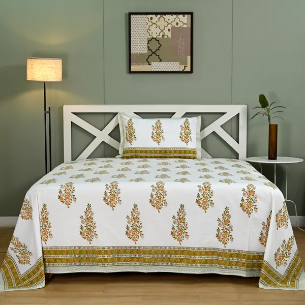 Block_Print_Percale_Cotton_King_Size_Bedsheet