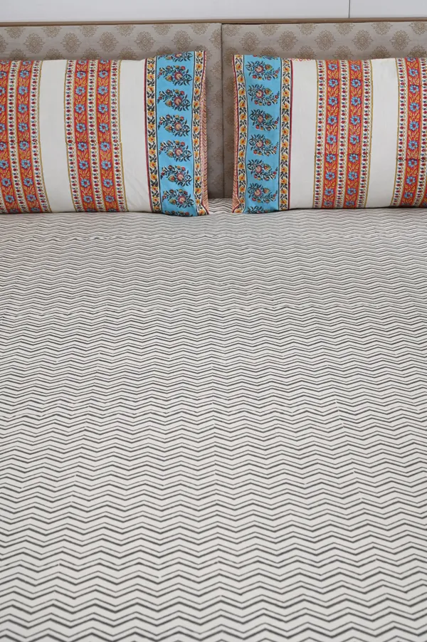 Block_Print_Percale_Cotton_King_Size_Bedsheet