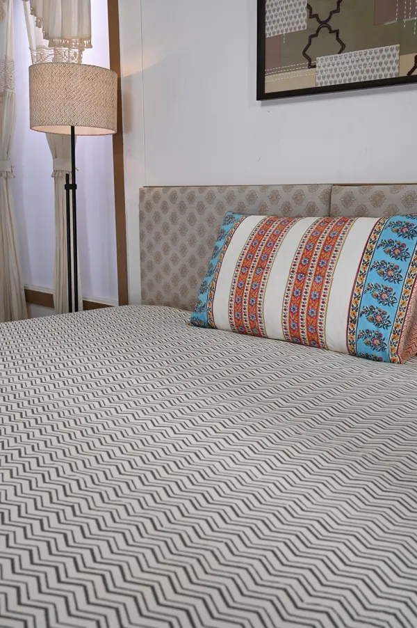 Block_Print_Percale_Cotton_King_Size_Bedsheet