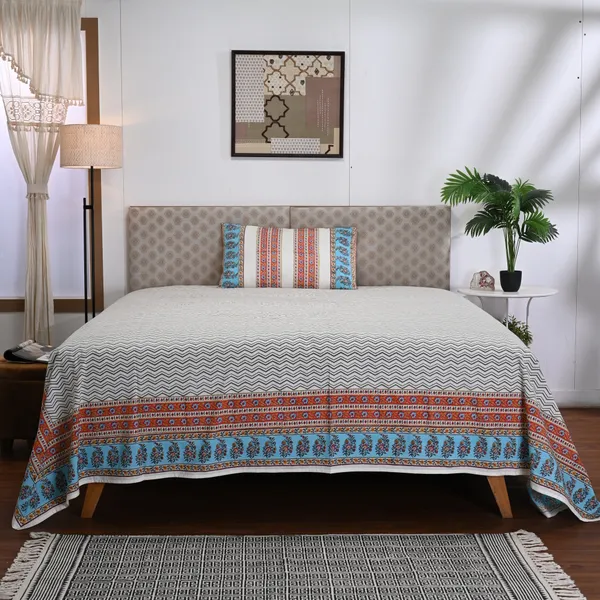 Block_Print_Percale_Cotton_King_Size_Bedsheet