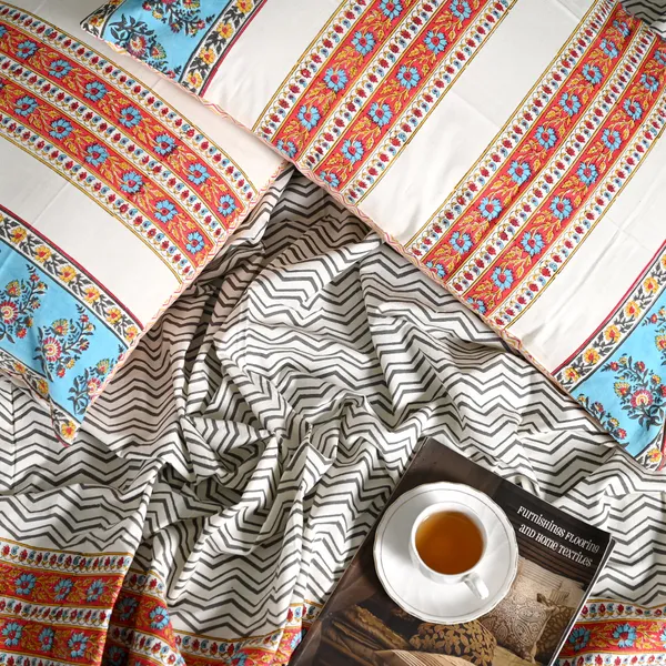 Block_Print_Percale_Cotton_King_Size_Bedsheet