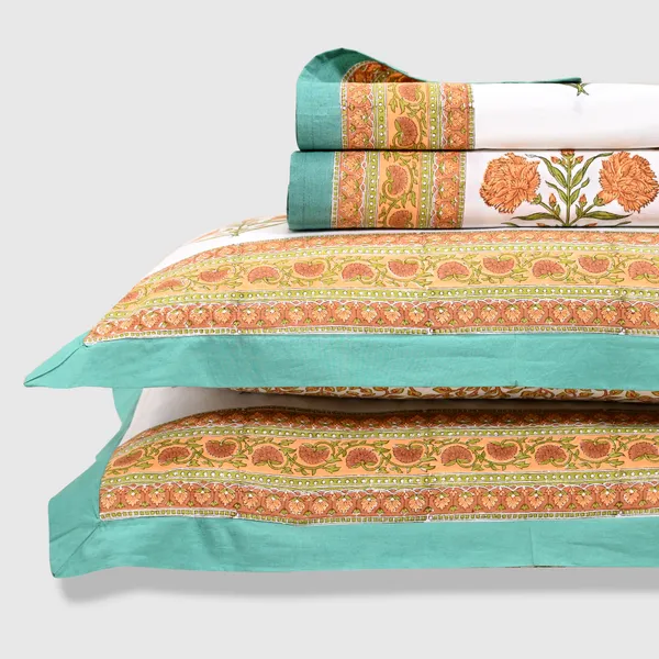 Block_Print_Percale_Cotton_King_Size_Bedsheet