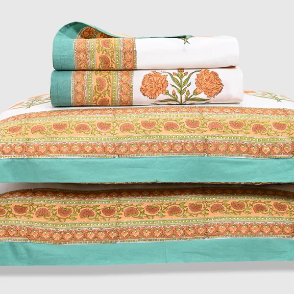 Block_Print_Percale_Cotton_King_Size_Bedsheet