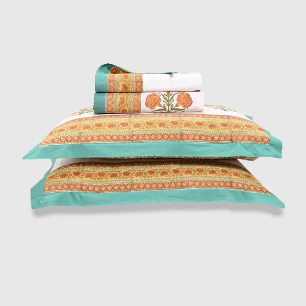 Block_Print_Percale_Cotton_King_Size_Bedsheet