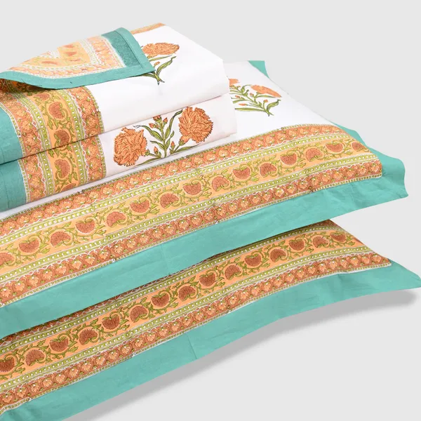 Block_Print_Percale_Cotton_King_Size_Bedsheet
