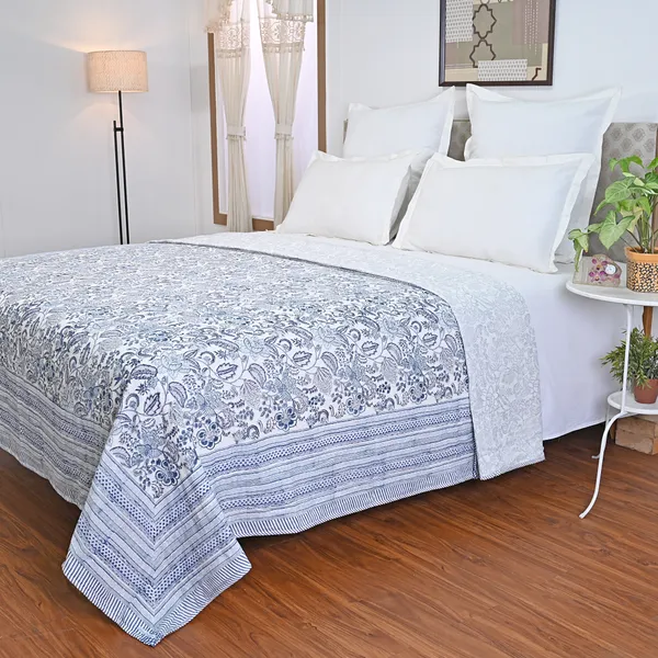 Dohar_Percale_Cotton_King_Size_Bedsheet