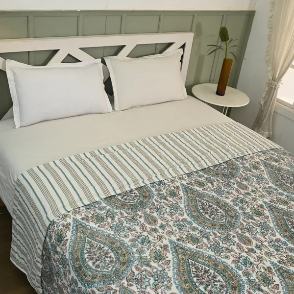Dohar_Percale_Cotton_King_Size_Bedsheet