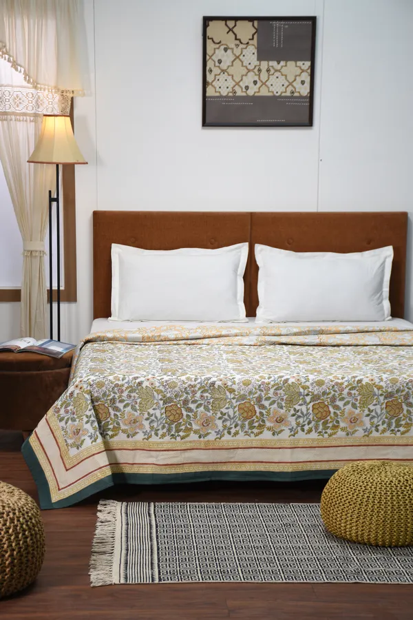 Dohar_Percale_Cotton_King_Size_Bedsheet