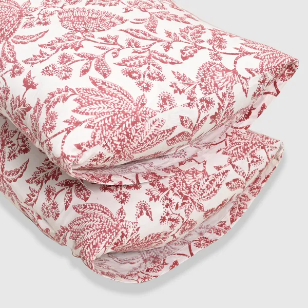 Percale_Cotton_Block_Print_Pink_King_Size_Bedsheet