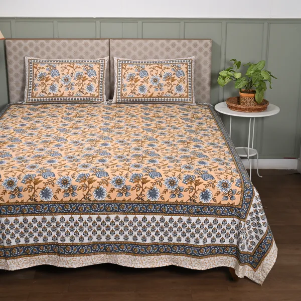 Percale_Cotton_200Tc_King_Size_Bedsheet