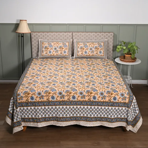 Percale_Cotton_200Tc_King_Size_Bedsheet