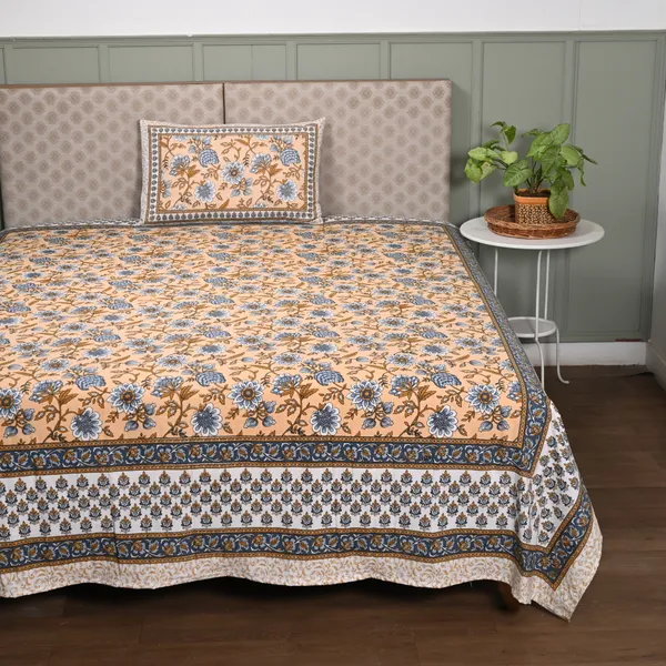 Percale_Cotton_200Tc_King_Size_Bedsheet