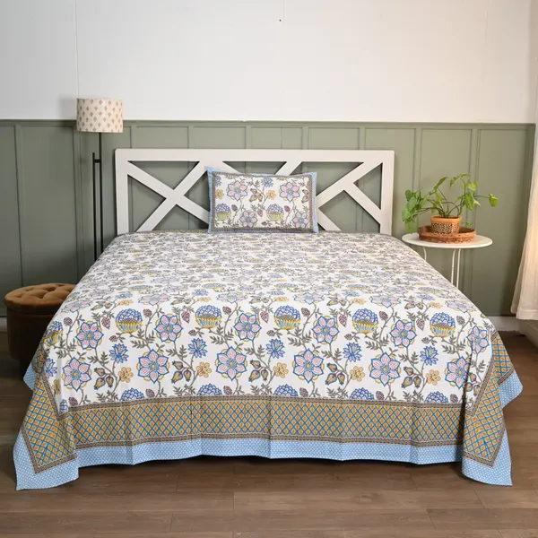 Percale_Cotton_200Tc_King_Size_Bedsheet