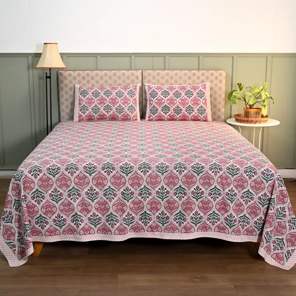 Percale_Cotton_200Tc_King_Size_Bedsheet